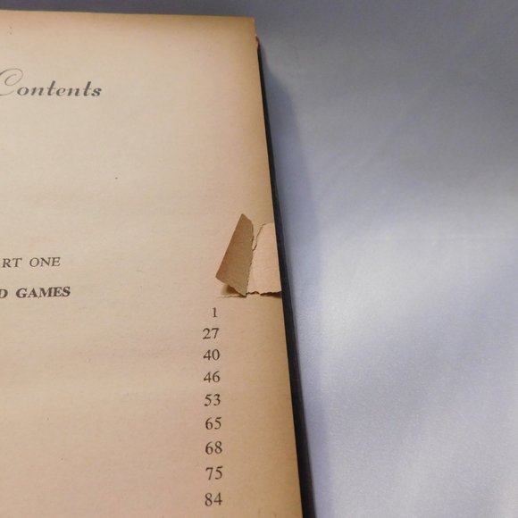 The Handy Book of Indoor Games Vintage Book 1949 - Picture 9 of 11